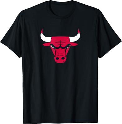 חולצת טי עם רישיון רשמי של שיקגו בולס מה-NBA