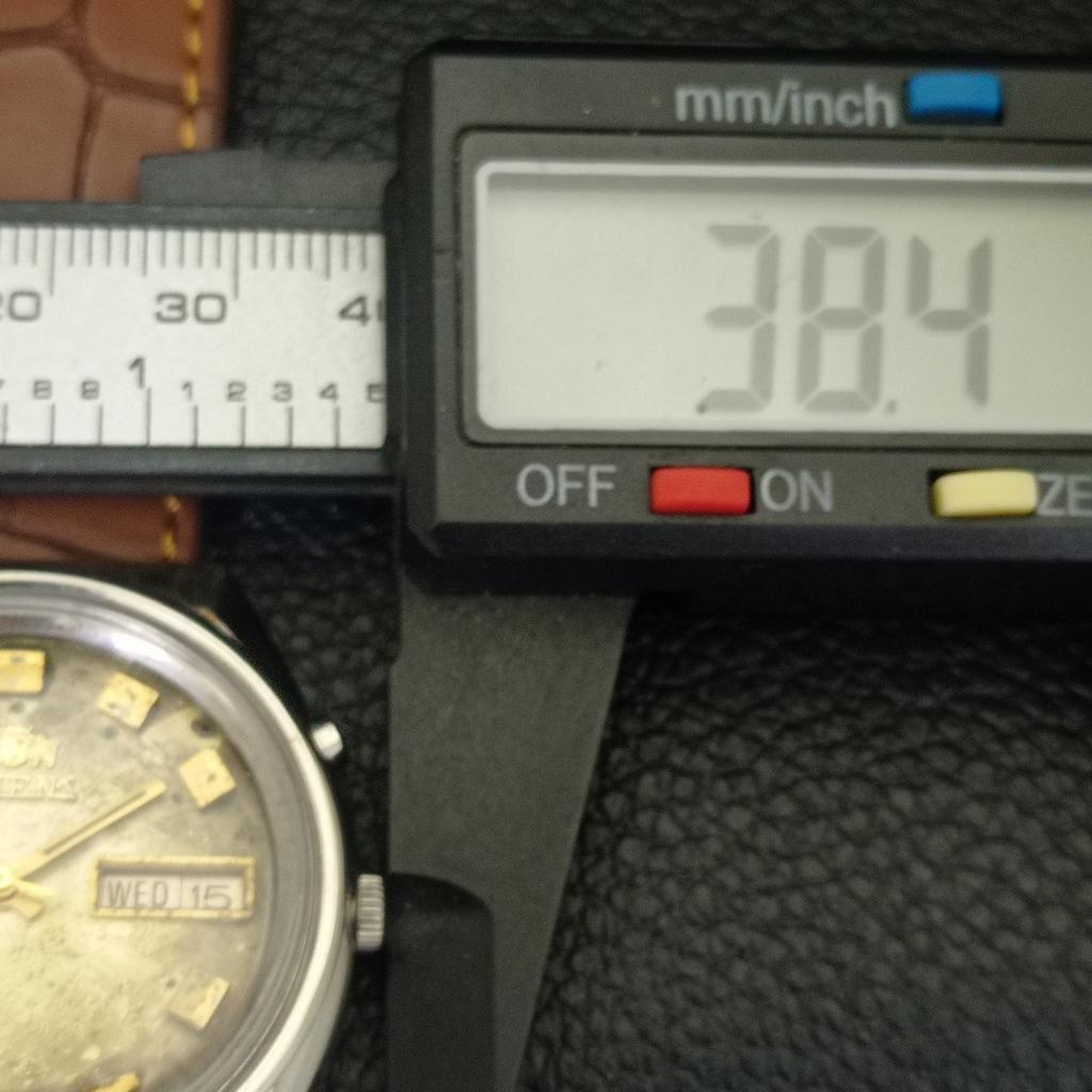ORIENT AUTOMATIC JAPAN 46943 MENS VINTAGE ORIGINAL DIAL WATCH a703391-1