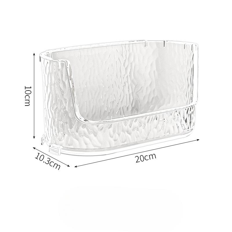 Mirror Cabinet Storage Box Cosmetics Lipstick Can Be Stacked Shelf Bathroom Bathroom Desktop Organizer Box Storage Box