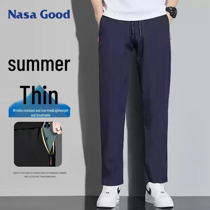 

NASA GOOD Men s Casual Straight-Leg Pants 2XL