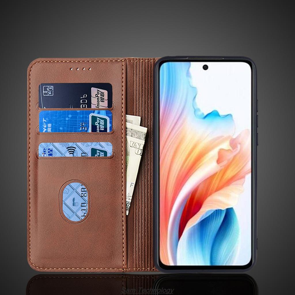 Magnetic attraction Leather Case for Oneplus 1+ Nord N30 SE 6.72" Holster Flip Cover Case Wallet Phone Bags Fundas Coque