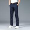 Men's Bamboo Fiber Ice Silk Casual Straight Pants