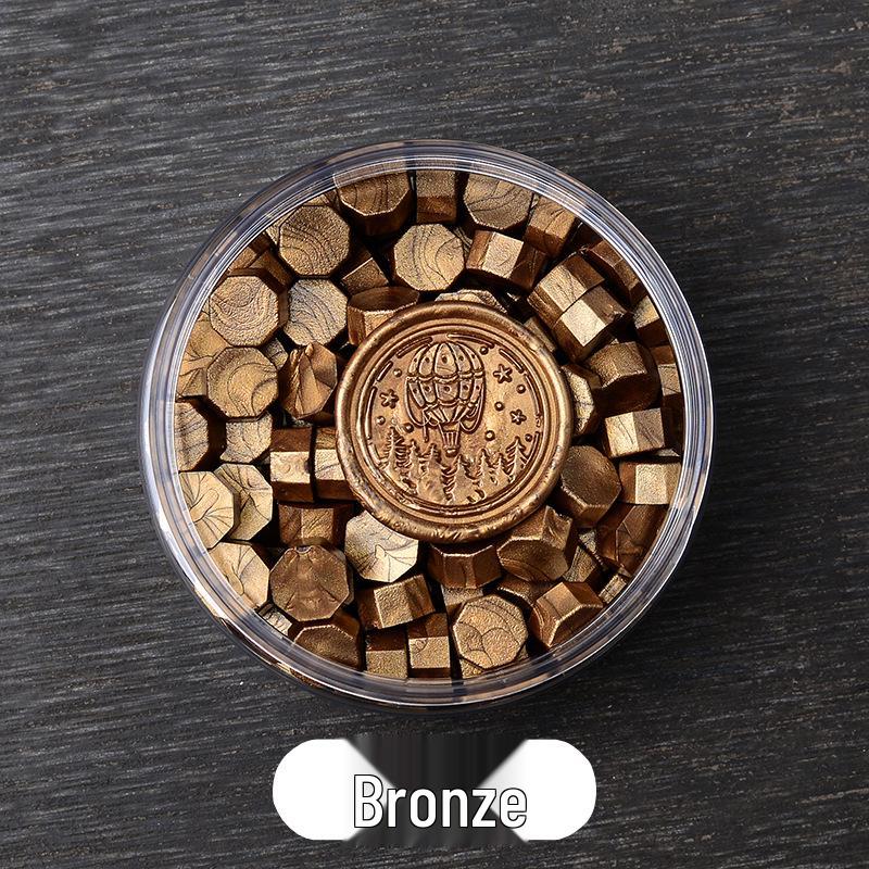 Retro Metallic Sealing Wax Beads for Wedding Invitation Envelopes