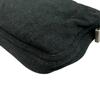 FENDI Mamma bucket Shoulder Bag Dark gray Women one belt used
