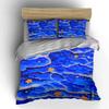 Starry Sky Art Decor Set Soft Comfortable Duvet Cover Bedding Set Included 1*Duvet Cover & 2*Pillowcases, Gift