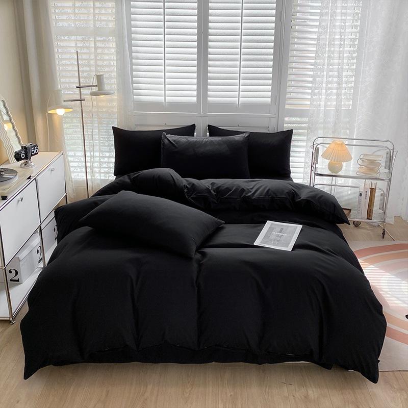 

Комплект постельного белья из стиранного хлопка розовый пододеяльник 240x220 постельное белье 160x200 евро кинг простыни полный комплект двуспальные покрывала одеяло xl Sets&1.2m Bed 150x200 cm