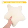 Nuolux Nap Pillow, Fluffy Body Pillow, Cute Star-Shaped, Stylish Girl's PP Cotton, 40x40cm, Lumbar Support, Interior Decor, Living Room, Office,