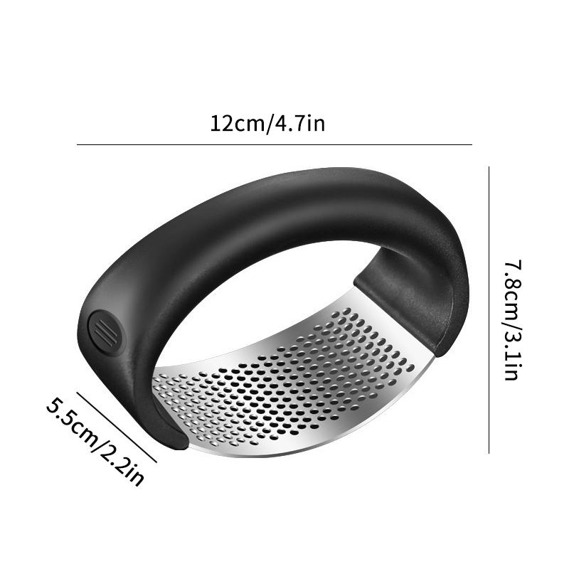 Stainless Steel Garlic Press Squeezer Manual Garlic Ginger Rocker Crusher Garlic Cutting Mince Tools Kitchen Gadgets