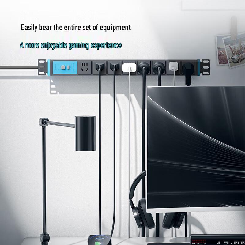 BULL PDU 8-Outlet Leakage Protection Power Strip