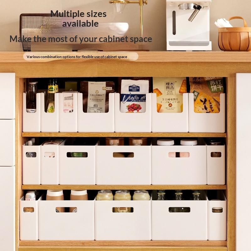 Rectangular Storage Box, Under-Sink Organizer, Kitchen Cabinet Storage Container, Desktop Storage Basket