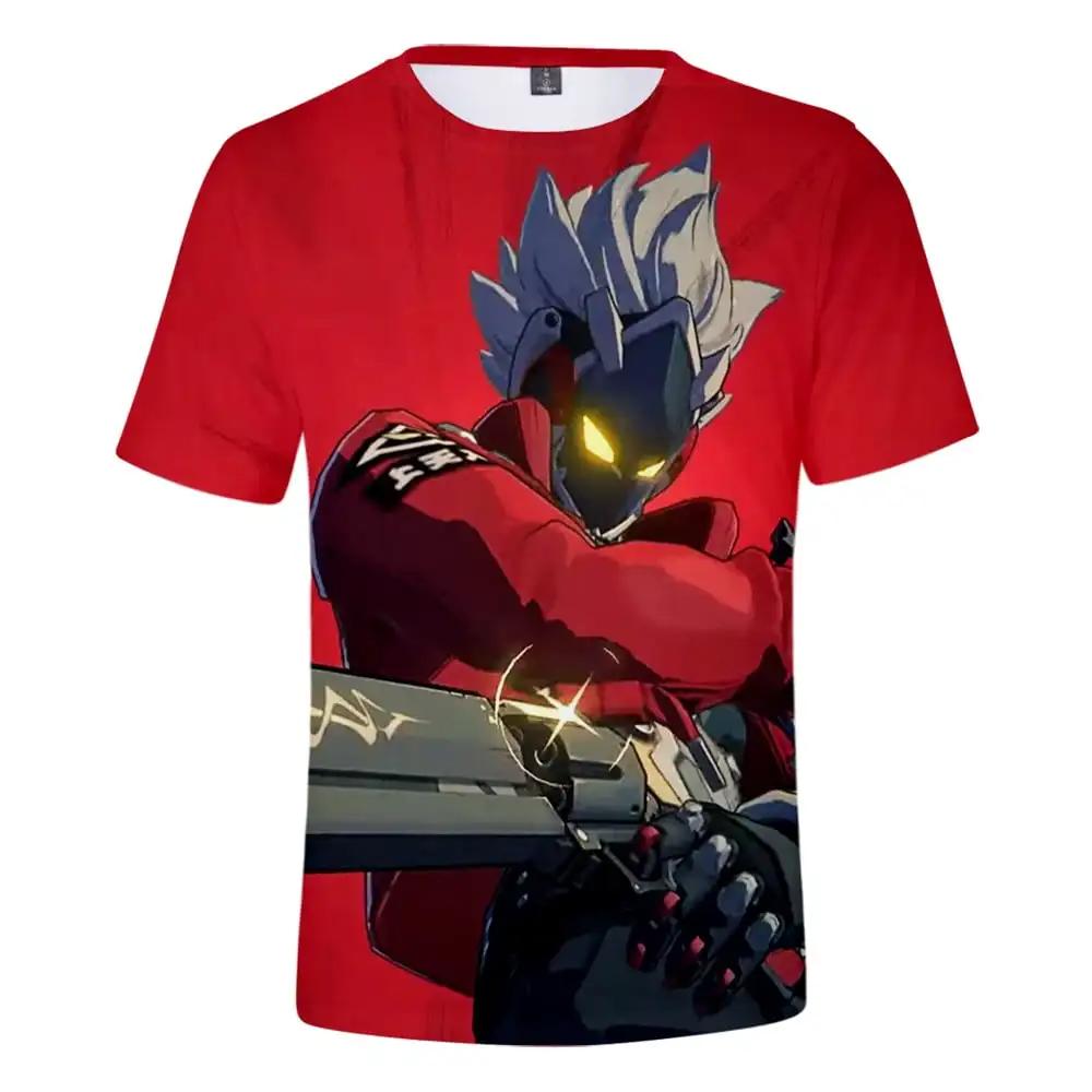 Zenless Zone Zero T-shirt Game 3D Printed Oversized Men's T-shirt Street Fashion Round Neck Short Sleeved Men's Clothing