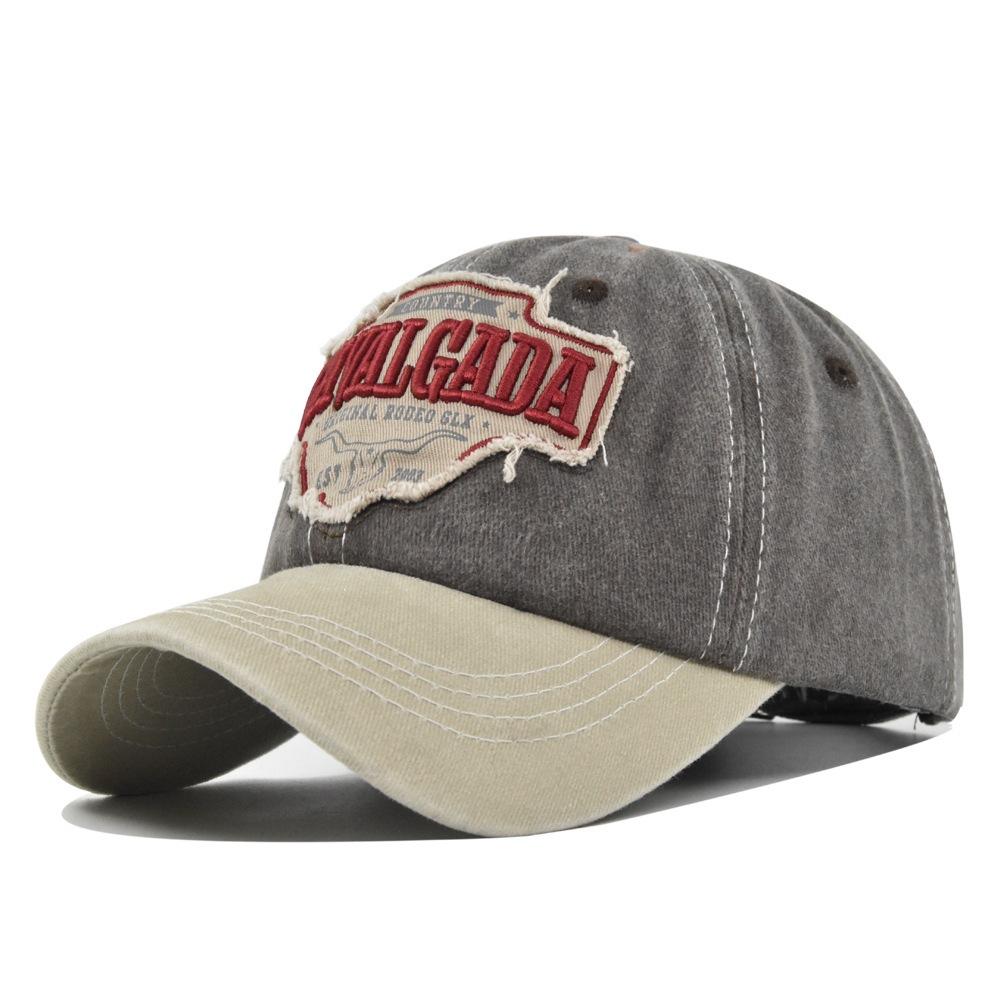 Verstellbare Vintage-Kappe für Damen und Herren für Outdoor-Wanderungen und Bergsteigen
