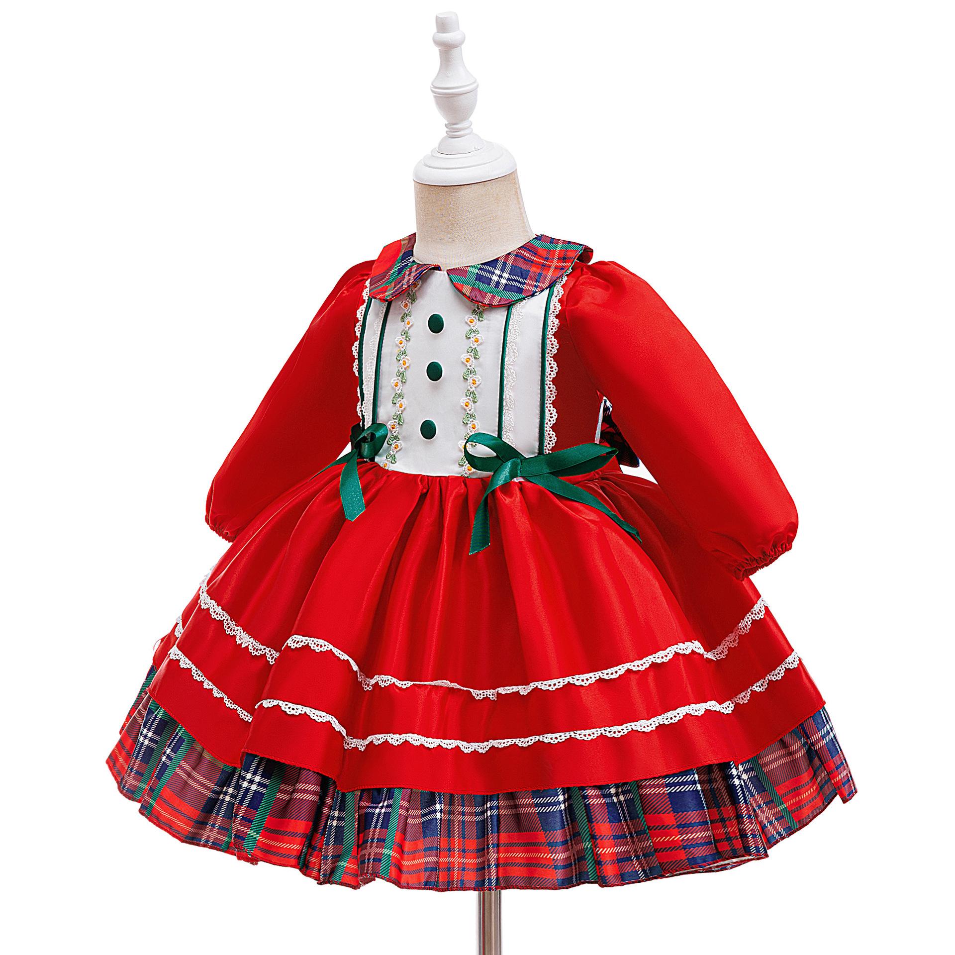 

Свадебное платье для девочки-цветочницы, крестильное платье для малышки на 1 год, одежда для девочки, платье принцессы, свадебное кружевное платье для вечеринки, детский костюм SD110 90 красный