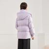 IEF Women's Korean Style Waist-Cinching Down Jacket