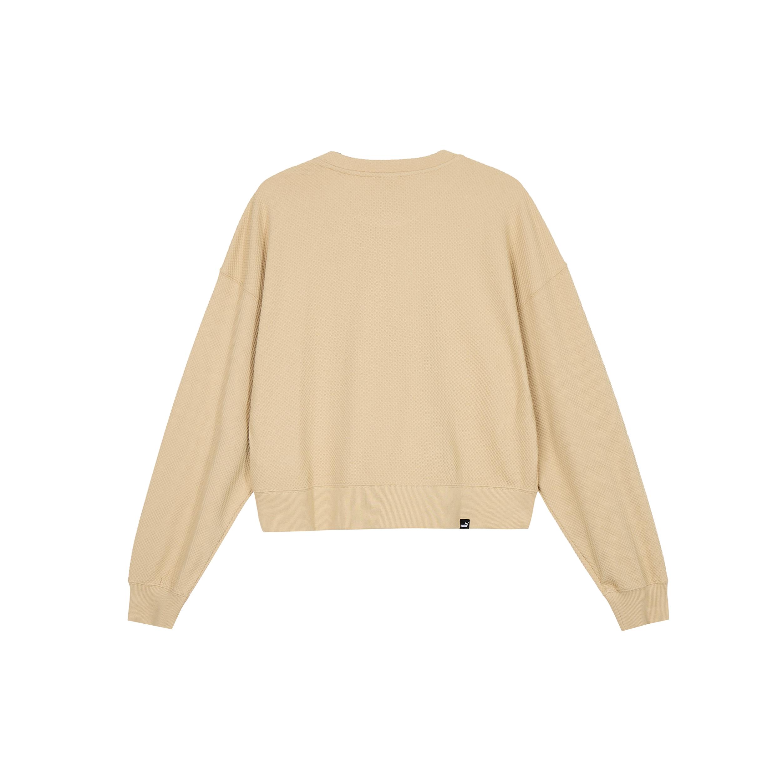 

New PUMA HER CREW Sweatshirts Women s Brown 679598-84 S