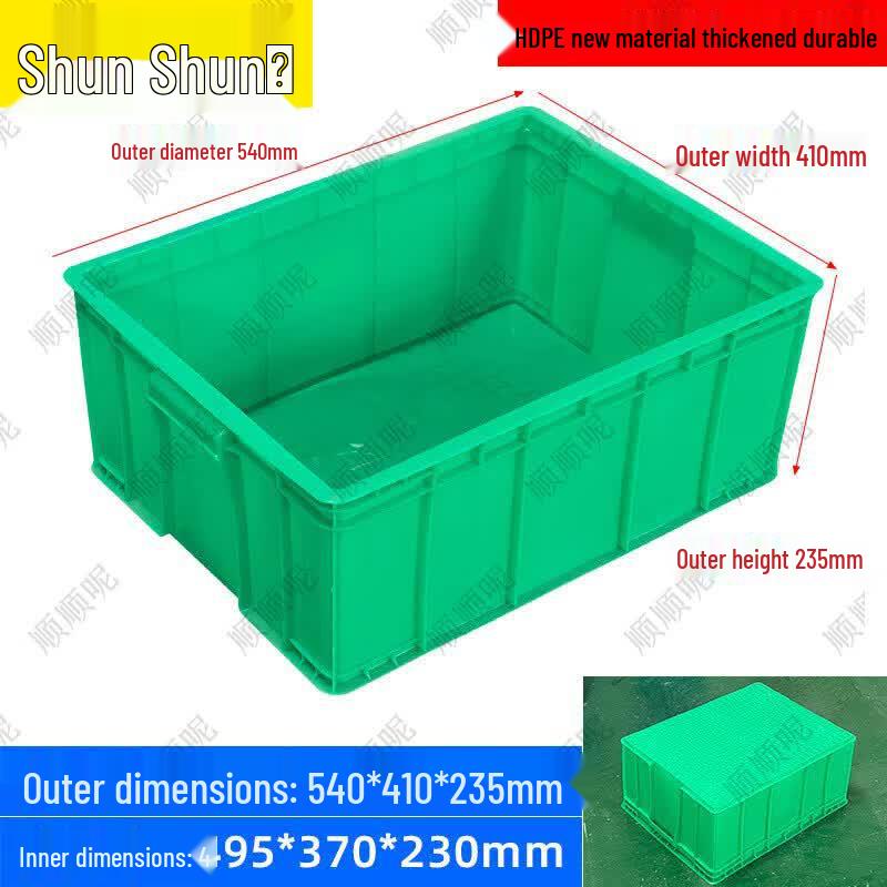 Durable Plastic Storage and Turnover Bins