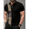 Summer Men's Short Sleeved Polo Shirt Casual Fashion T-shirt