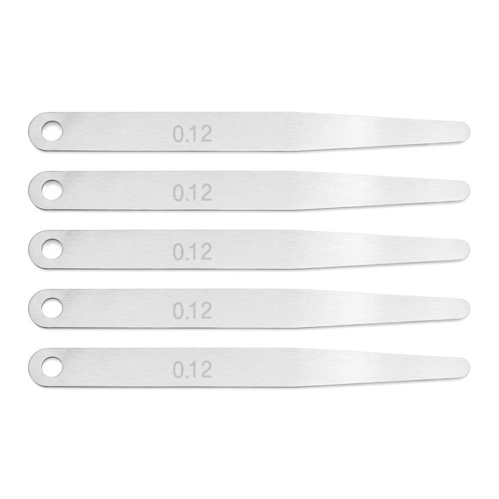5pcs Metric System Thickness Measurement Tool Precision Gage Tool  Automotive Maintenance