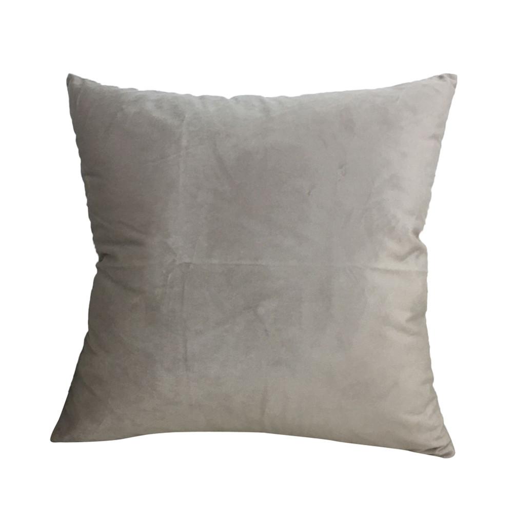 Velvet Soft Decorative Square Pillow Covers Cushion Case for Sofa Bedroom60x60cm