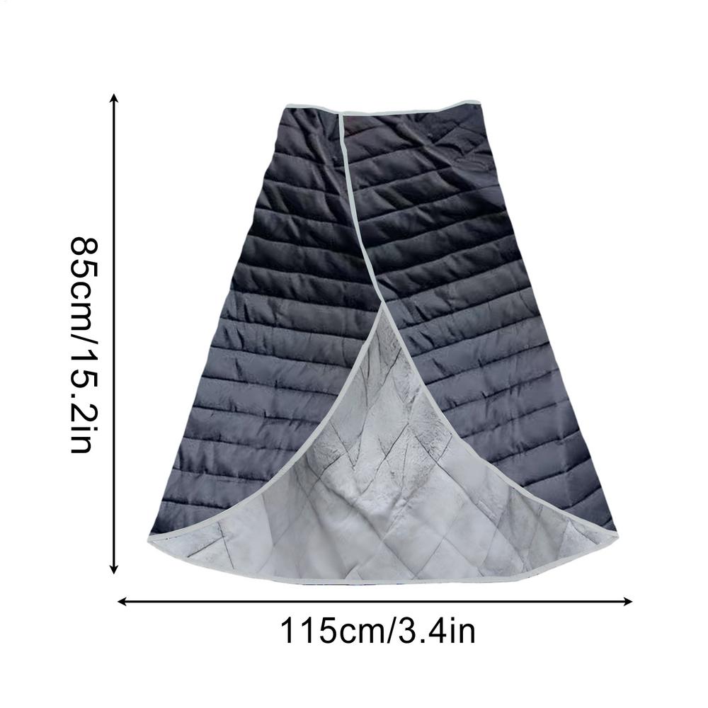 Scooter Windproof Leg Cover Thermal Comfortable Thickened Windproof Scooter Cold Weather Protection Blanket For Adults Men Women