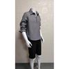 Men's Long-sleeved Lapel Casual Loose Shirt