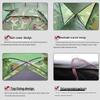 Li Shen Single Layer Camouflage Camping Tent