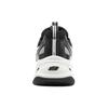 Skechers DLites 4.0 Leather Lace-Up Shock Absorbing Durable Low-Top Dad Shoes Women Sneaker White Black 896144-BKW