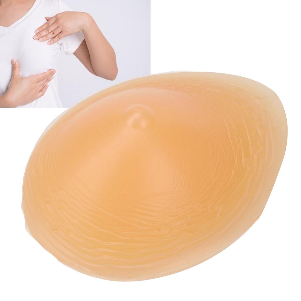 Brusteinlage Künstliches Silikon Hautfarbe Tropfenförmig Fake-Büste für Frauen Weiblich