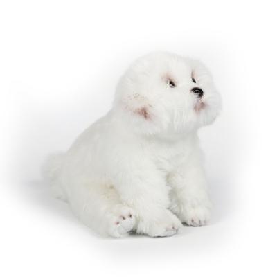 Toy White Dog Doll Birthday Gift Cute Plush Doll