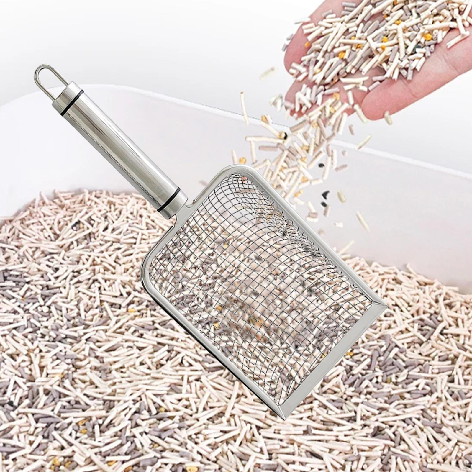 

Совок для котячого туалету для зручного зберігання та збирання шкаралупи 2.5mmx2.5mm