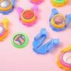 5/10pcs Mini Flying Saucer Handheld UFO Catapult Toy for Kids Birthday Party Favor Treat Guest Gifts School Board Game