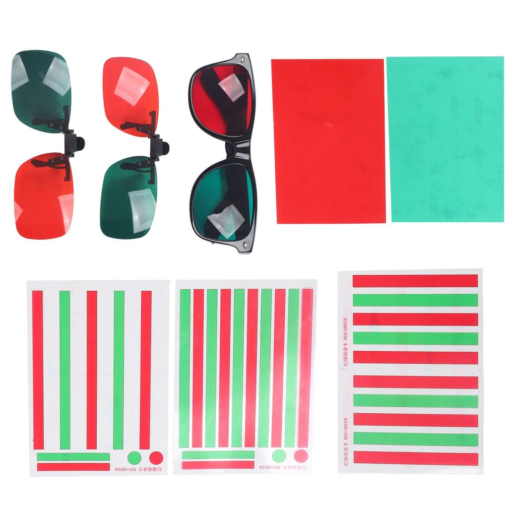 Protanopia Anerythrochloropsia Reading Device Amblyopia Correct Color Blindless Training Glasses