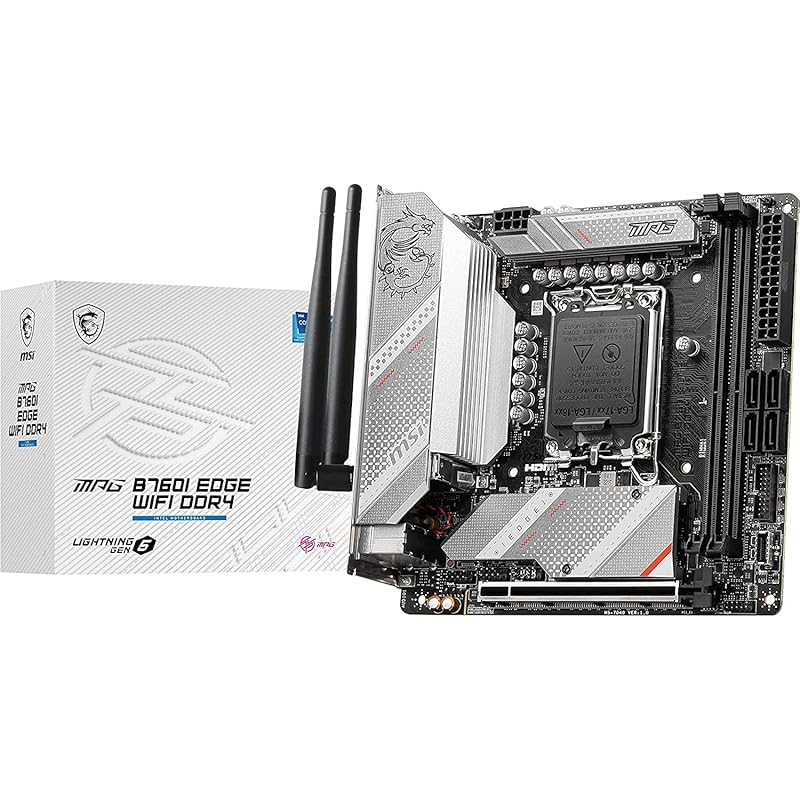 

MSI motherboard MPG B760I EDGE WIFI DDR4 Mini-ITX [Intel B760 Equipped with chipset] MB5999