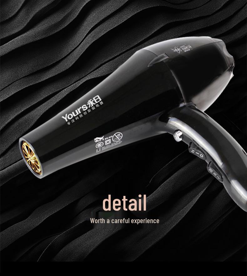 Yongri 2400W High Power Hair Salon Dryer with Blue Light & Negative Ion Technology.