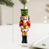 New Nutcracker Puppet Soldier Ornament Doll Merry Christmas Decoration Creative Gift Wooden Handicrafts Desktop Cute Ornament