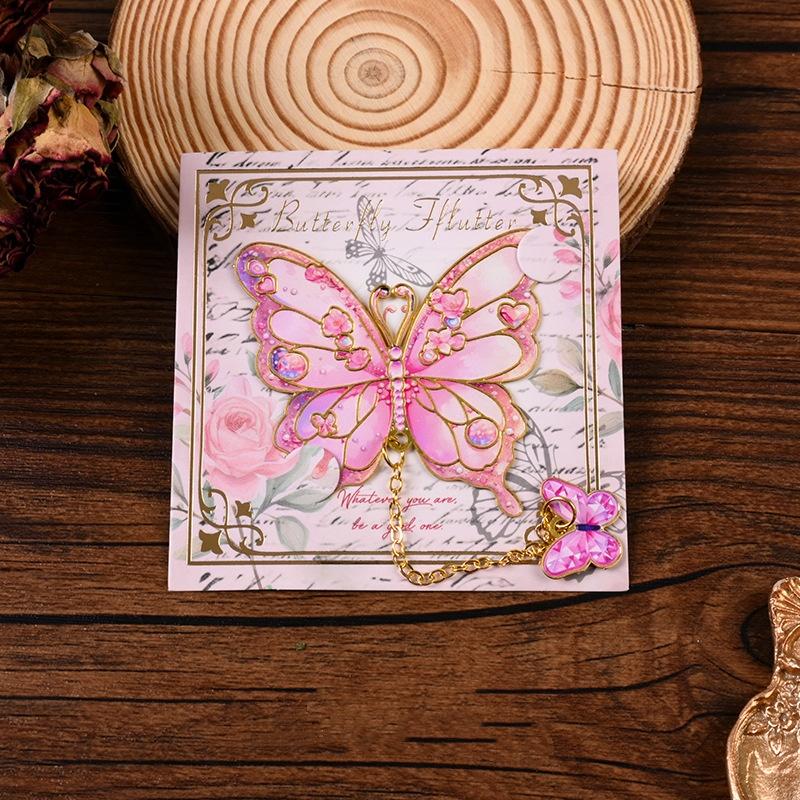 Tassel Bookmark High-Quality Hollow Metal Bookmark Butterfly Bookmark Antioxidant For Students Gifting Teachers
