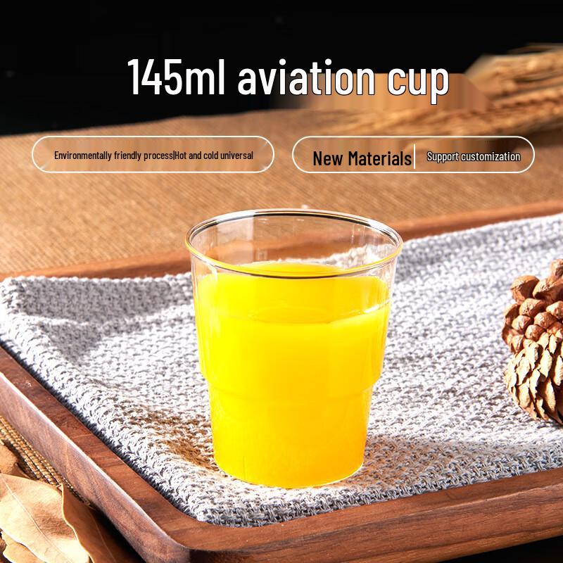 Jianlv Einweg-Frosted-Kristallbecher