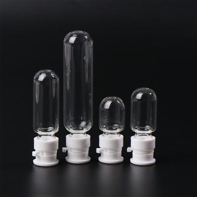 5 stk 2/3/5/10 ml Mini Påfyllbar Flaske Gjennomsiktig Med Kork Tom Prøveglass Pulver Fast Oppbevaring Eterisk Oljeflaske