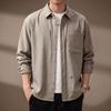 Men's Premium Striped Textured Casual Long-Sleeve Shirt