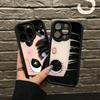 BIG EYES COMIC GIRL Phone Case For IPhone 17 16 15 14 13 12 11 Air Plus Pro Max Soft Back Cover