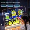 Rechargeable Fluorescent Double-Sided Acrylic Drawing Board for Kids