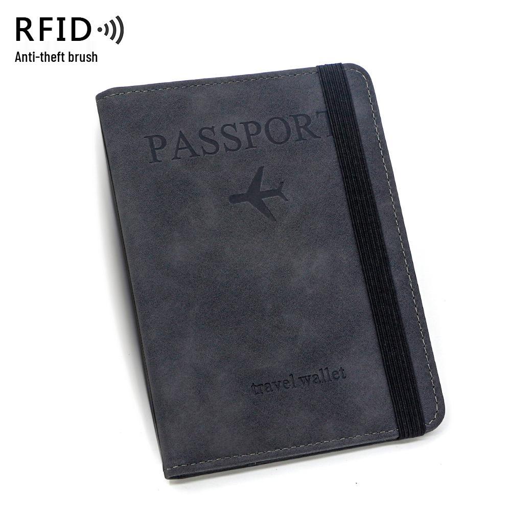 Multifunctional RFID Passport & ID Card Holder - Anti-Theft, Anti-Demagnetization Travel Wallet & Storage Sleeve