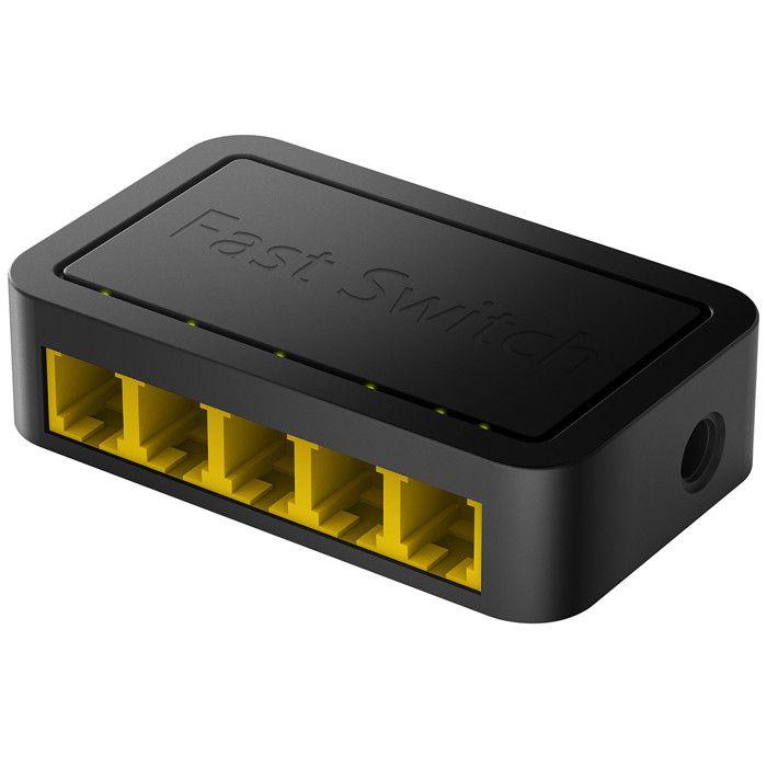 Network Switch - Cudy - FS105D - 5 RJ45 Ports - 10/100 Mbps - Plug and Play