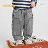 Balabala Boys' Cotton Denim Casual Trousers