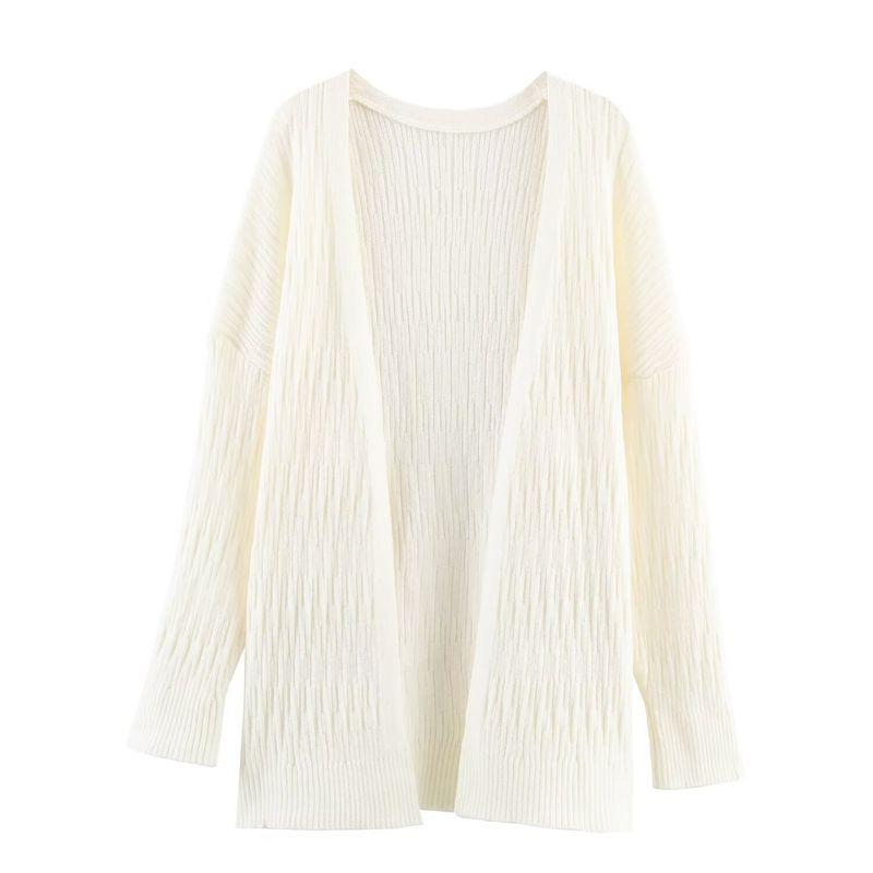 Za New Arrival Women's Clothing ZR Fashion Style Export Fashion All-Match Metal Strap Tops Casual Two-Piece Dress of Knitted Sweater