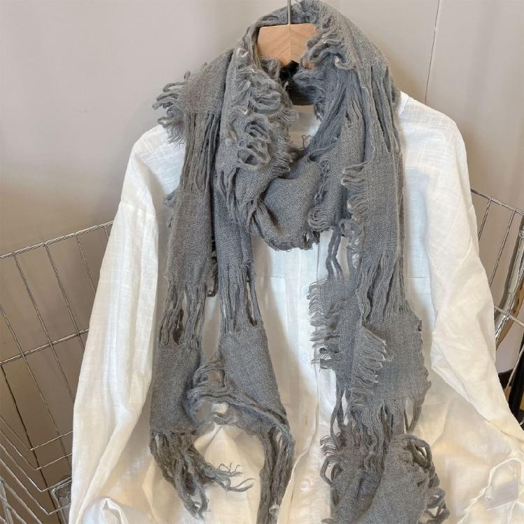 Used Schal für Damen Herren Used Nackenschal Schal Wickeltuch für Winter Outdoor Aktivität All-Match Schal Nackenwickel