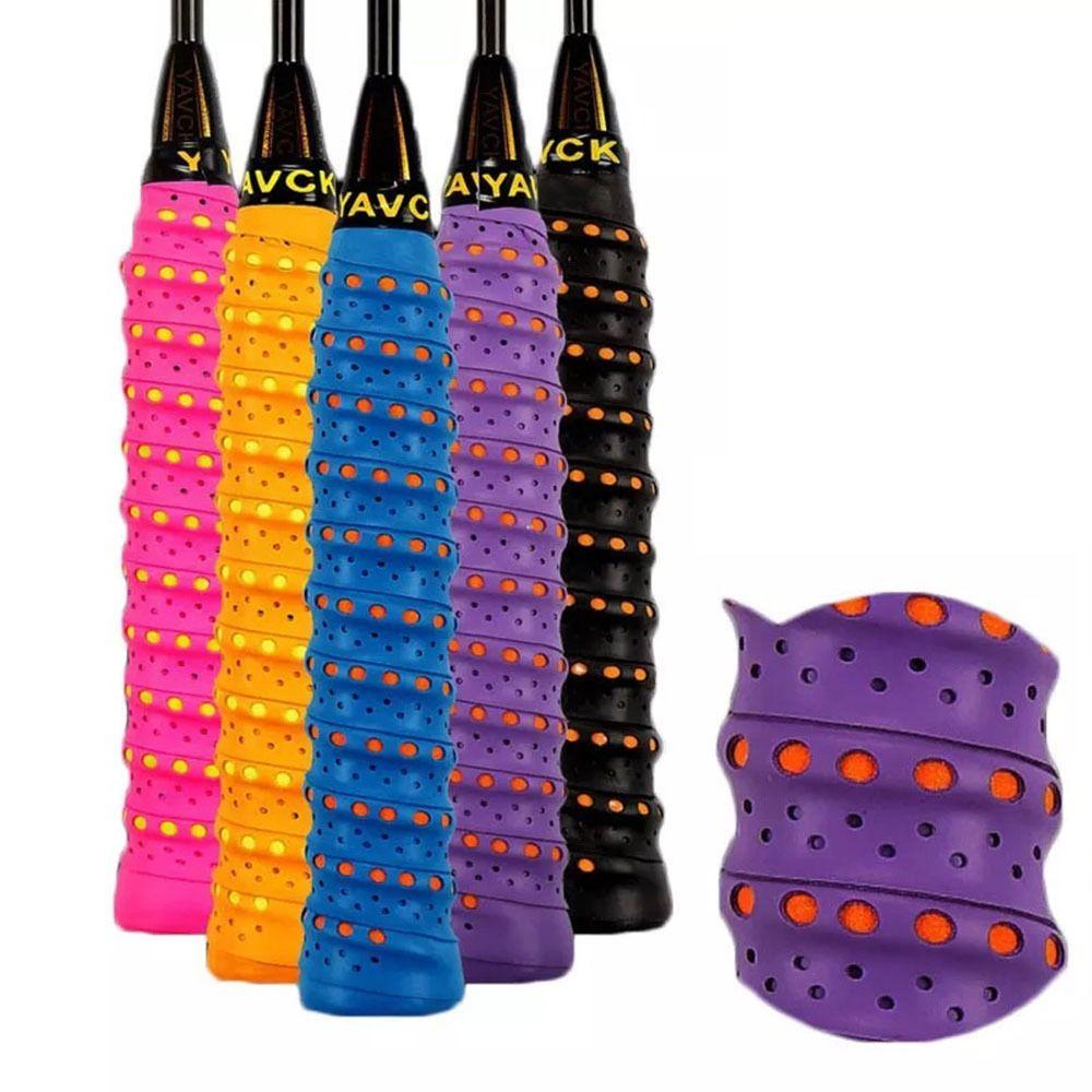 Perforated Tennis Overgrip Sweat Absorption Rackets Grip Badminton Overgrip  Racquet Supplies