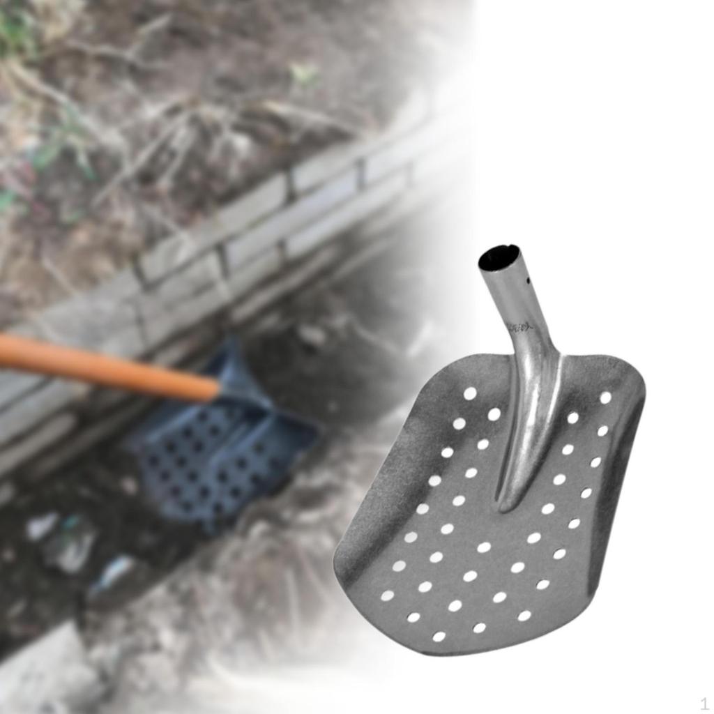 Metal Sifting Drain High Carbon Steel Heavy Duty Sewer Cleaning Tool Sludge for Outdoor Sewers