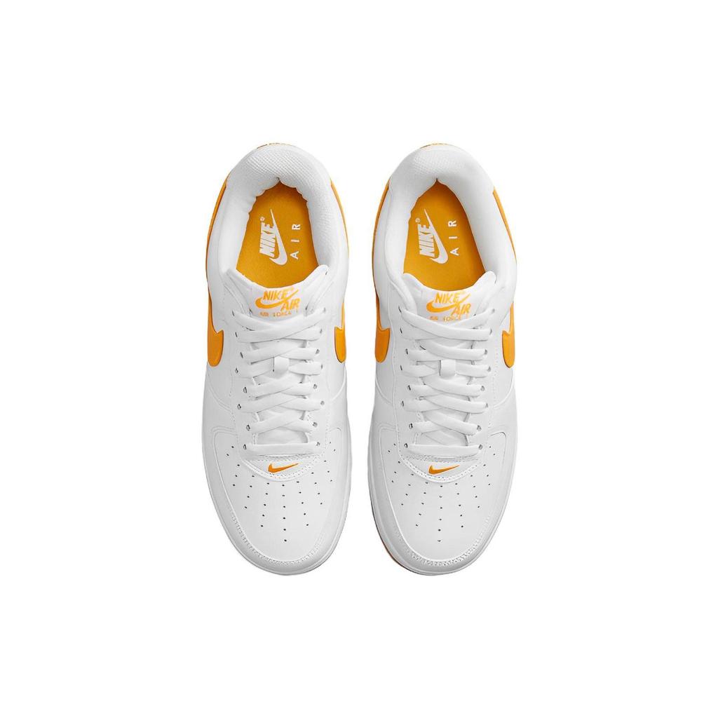 Nike Air Force 1 Low Retro QS White University Gold Gum Yellow FD7039-100