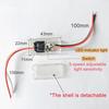 DC 3.7V 5V 12V 24V Photo Control Sensor 5-level Adjustment Light Sensor Switch Auto ON Off Photocell Street Light Switch 5A